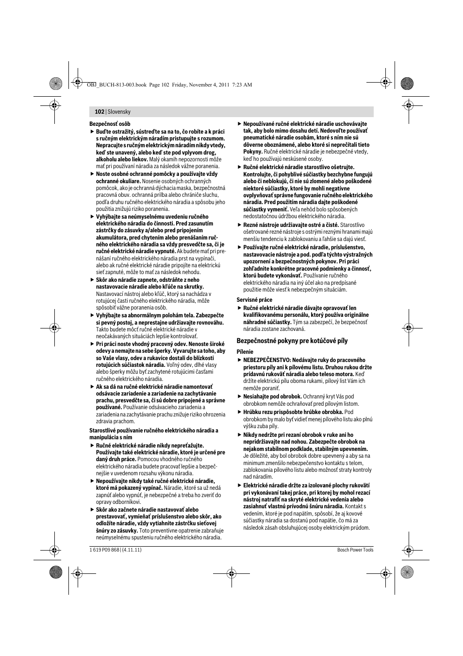 Bosch GKS 190 Professional User Manual | Page 102 / 193