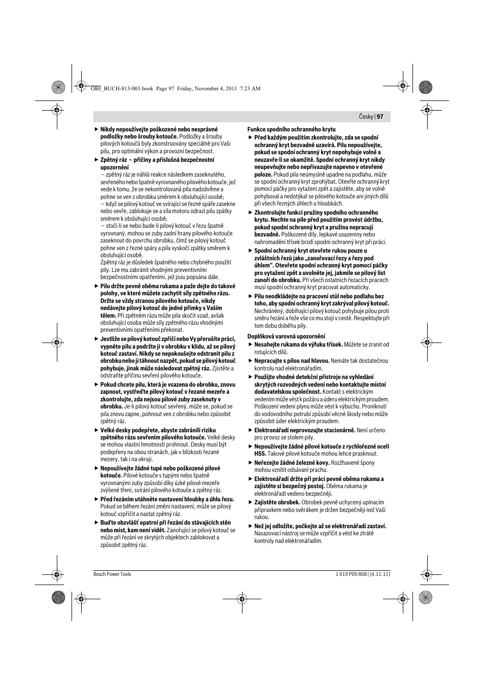 Bosch GKS 190 Professional User Manual | Page 97 / 193