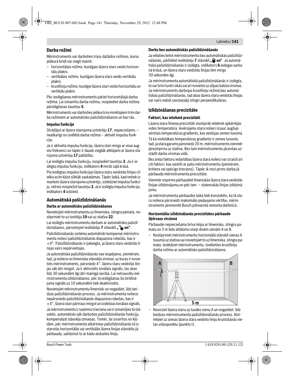 Bosch GLL 2-80 P Professional User Manual | Page 141 / 193