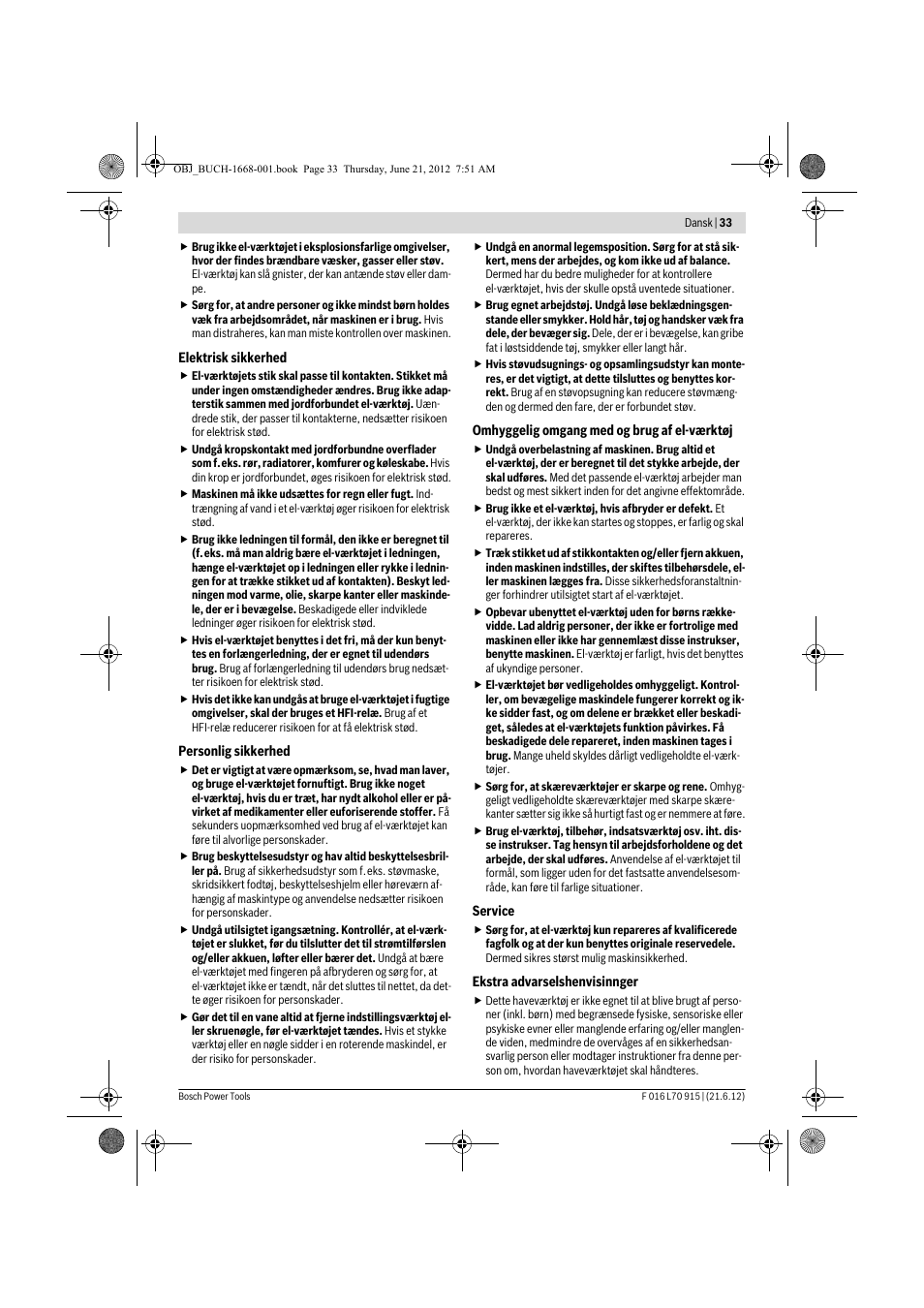 Bosch AMW 10 User Manual | Page 33 / 124
