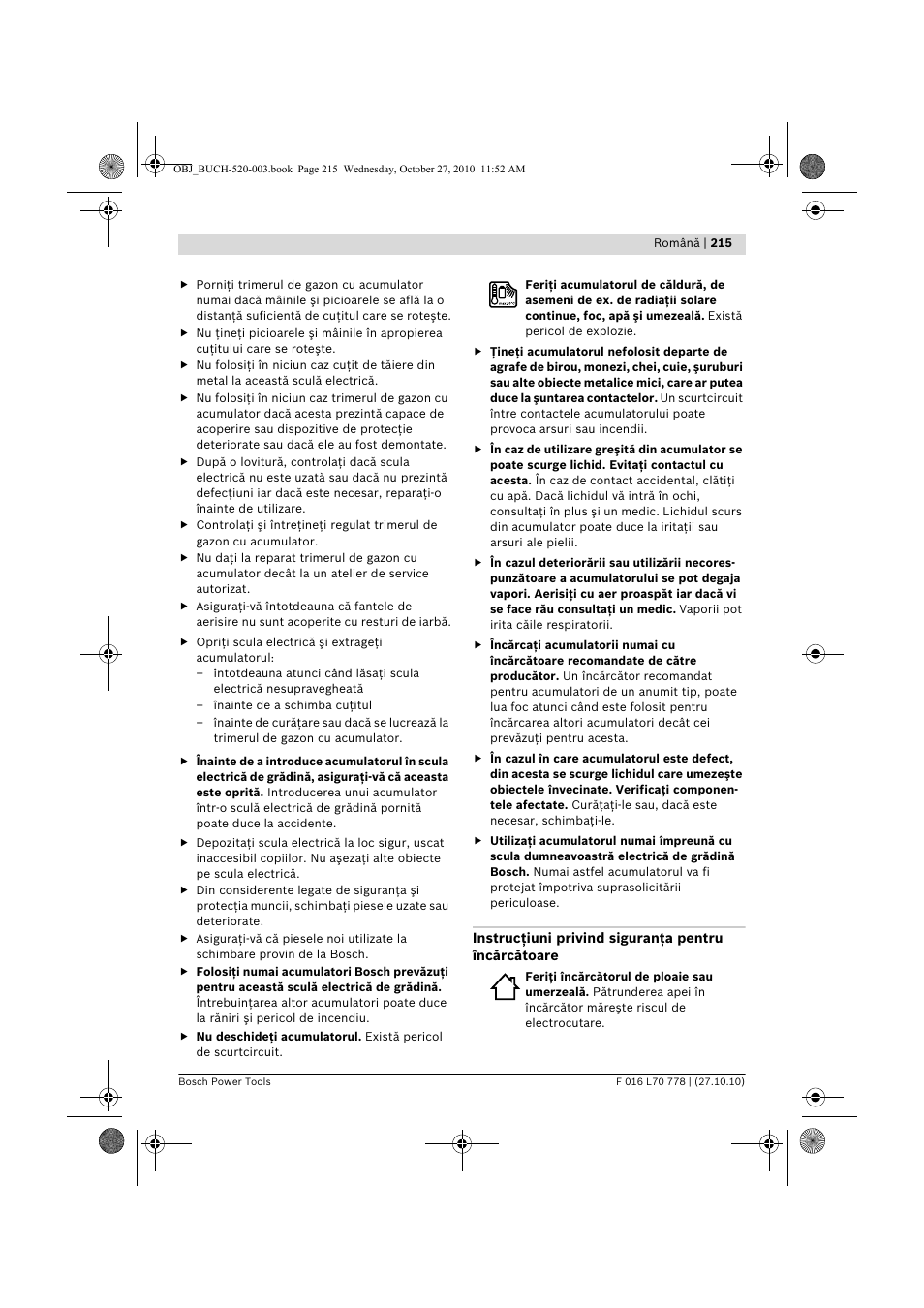 Bosch ART 23 LI User Manual | Page 215 / 297
