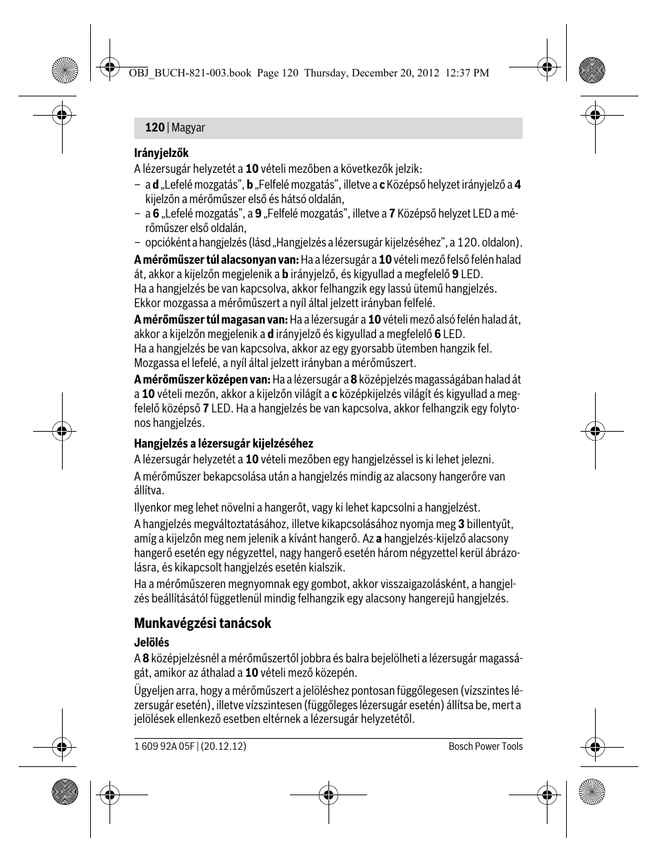 Bosch LR 2 Professional User Manual | Page 120 / 239