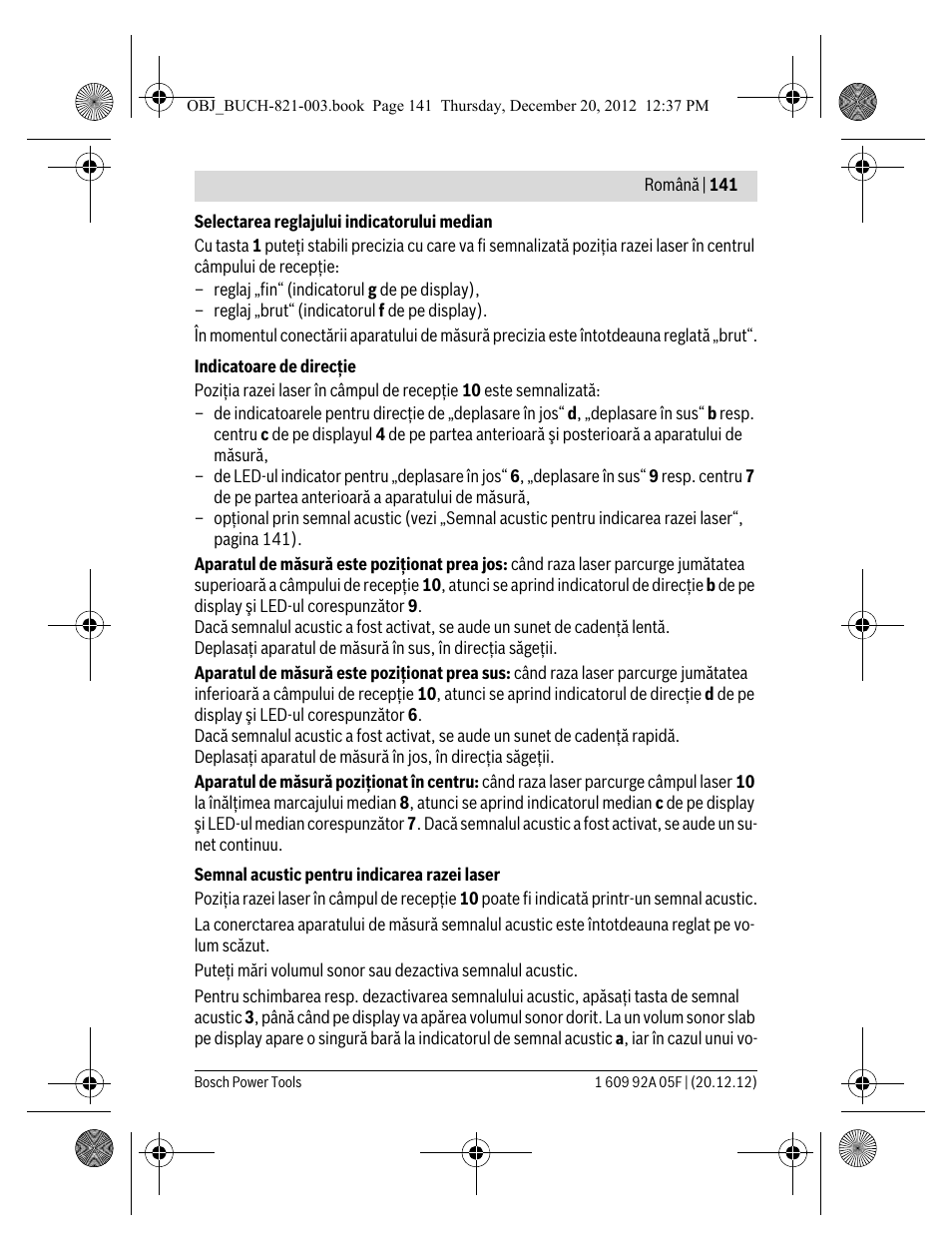 Bosch LR 2 Professional User Manual | Page 141 / 239