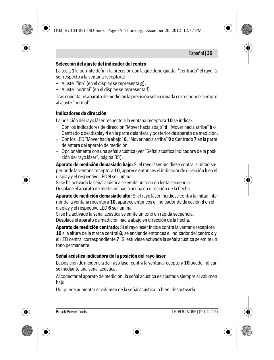 Bosch LR 2 Professional User Manual | Page 35 / 239