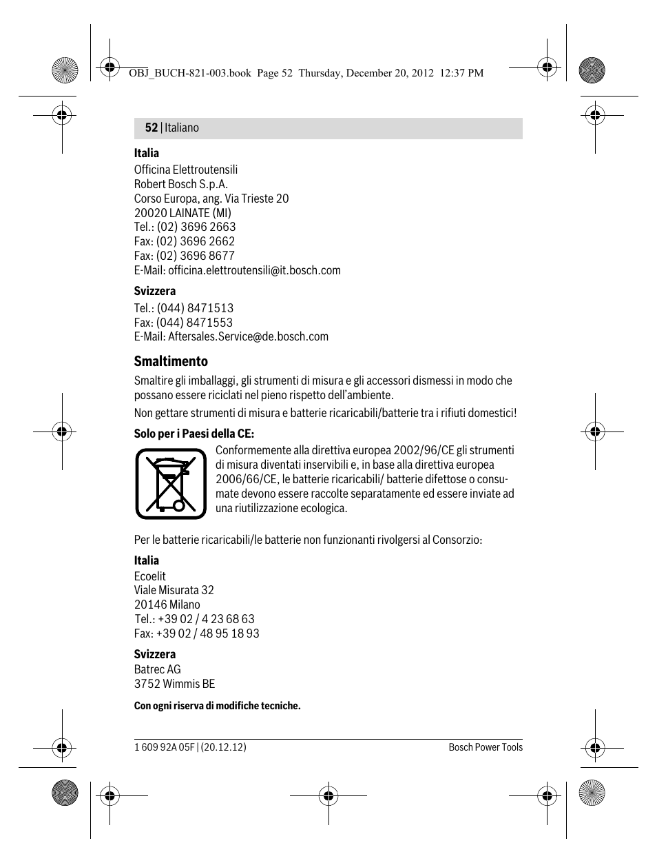 Bosch LR 2 Professional User Manual | Page 52 / 239