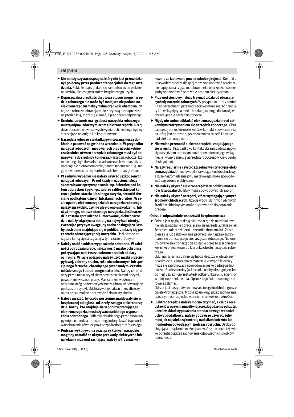 Bosch GWS 24-180 H Professional User Manual | Page 127 / 296