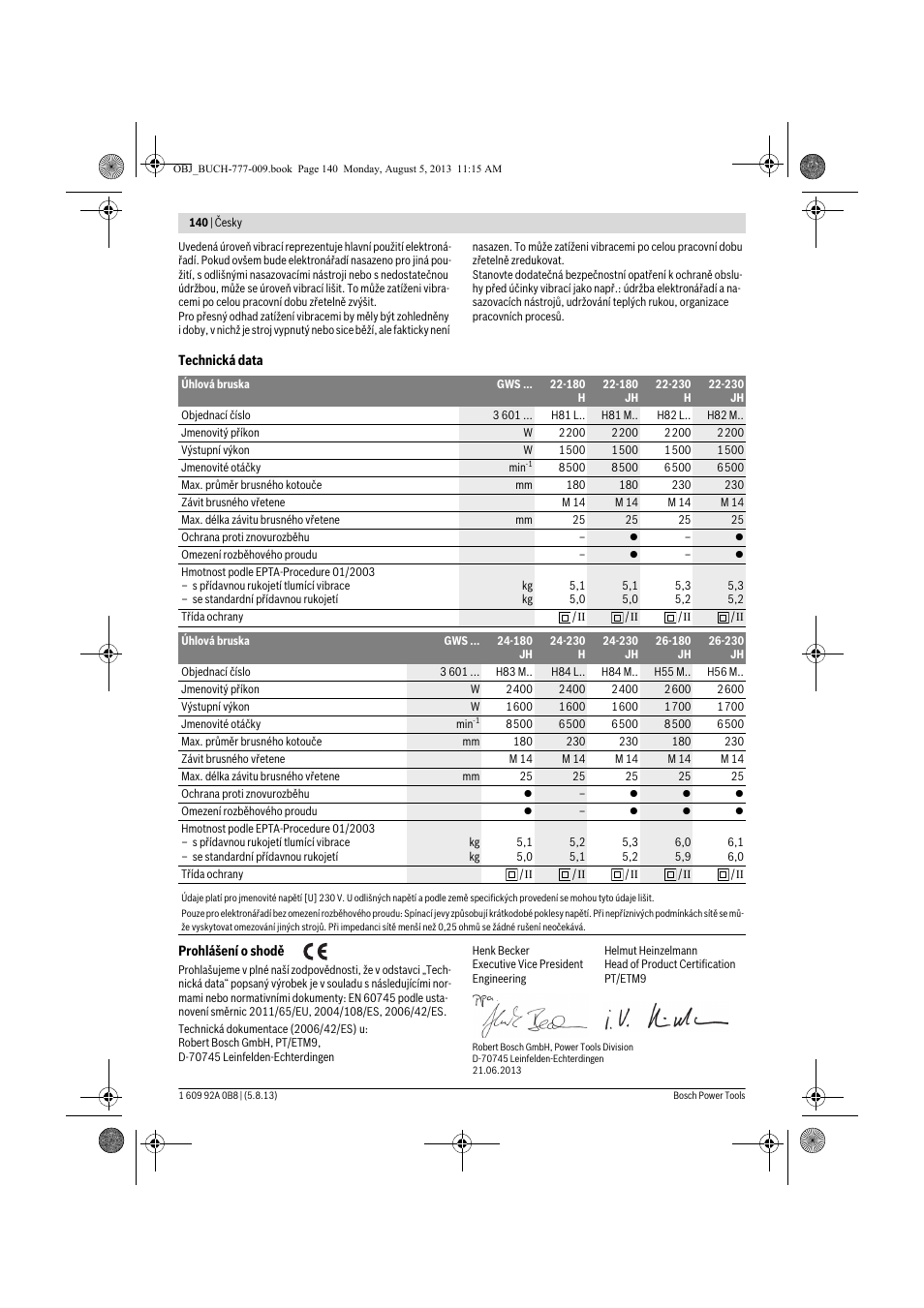 Bosch GWS 24-180 H Professional User Manual | Page 139 / 296