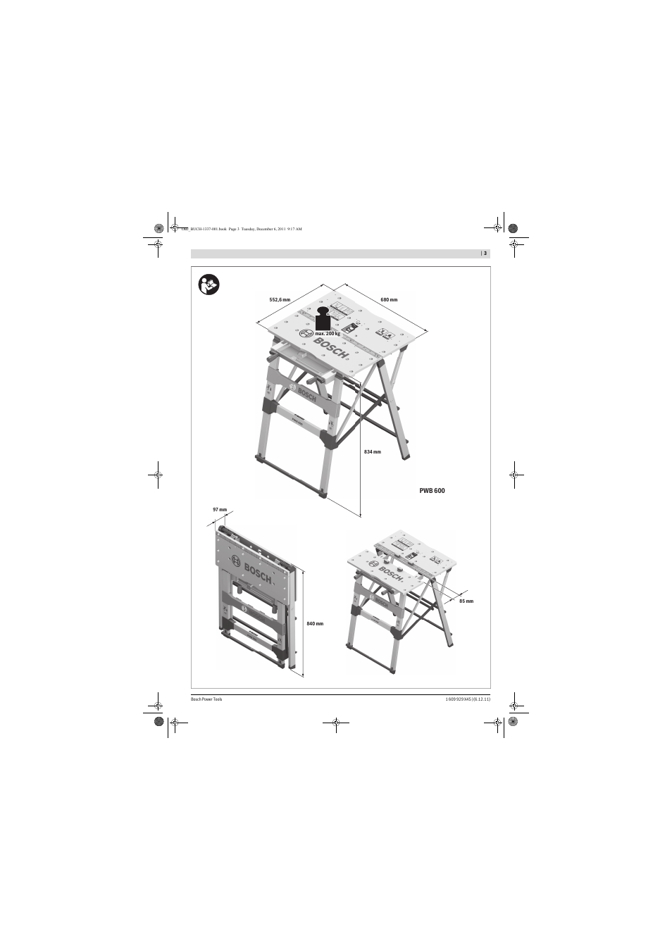 Bosch PWB 600 User Manual | Page 3 / 18
