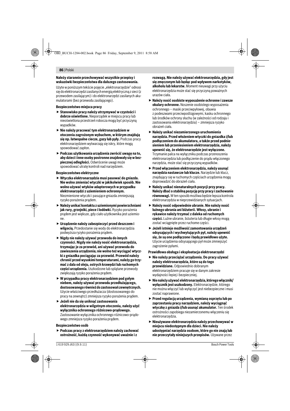 Bosch GPO 14 CE Professional User Manual | Page 85 / 186