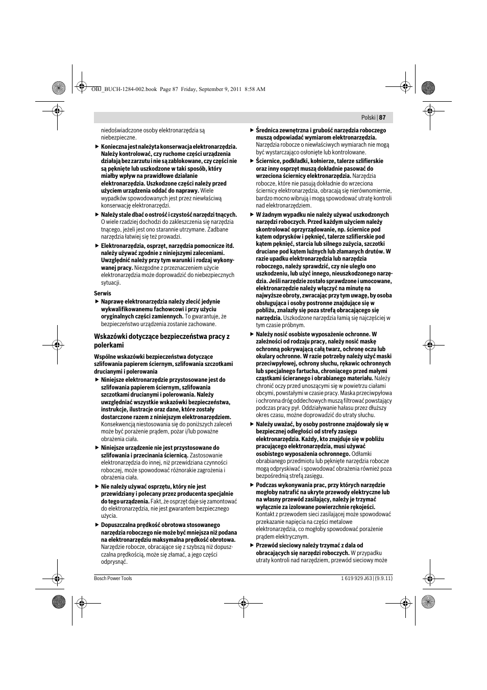 Bosch GPO 14 CE Professional User Manual | Page 86 / 186