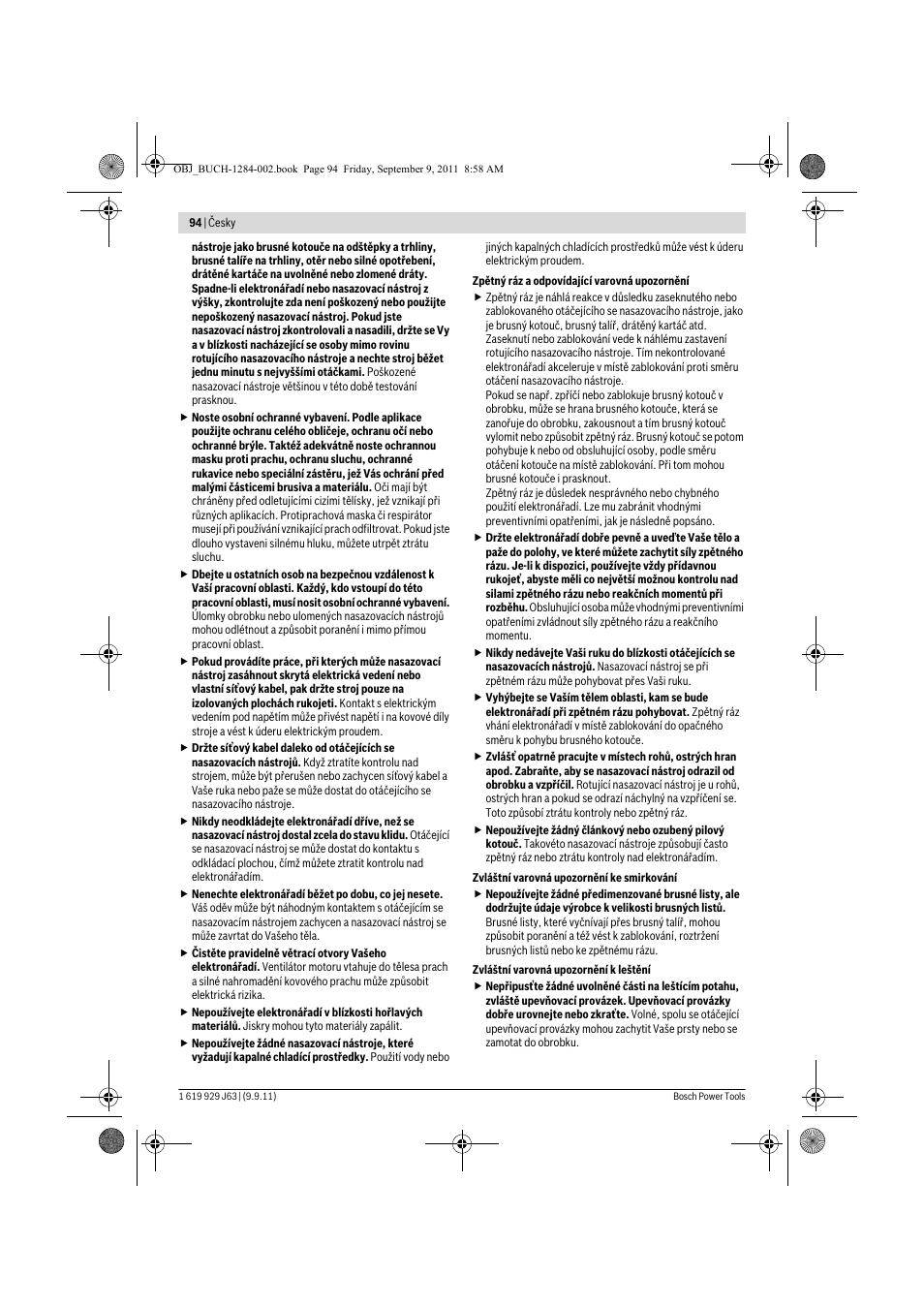 Bosch GPO 14 CE Professional User Manual | Page 93 / 186