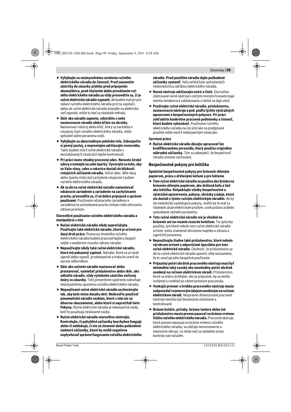 Bosch GPO 14 CE Professional User Manual | Page 98 / 186