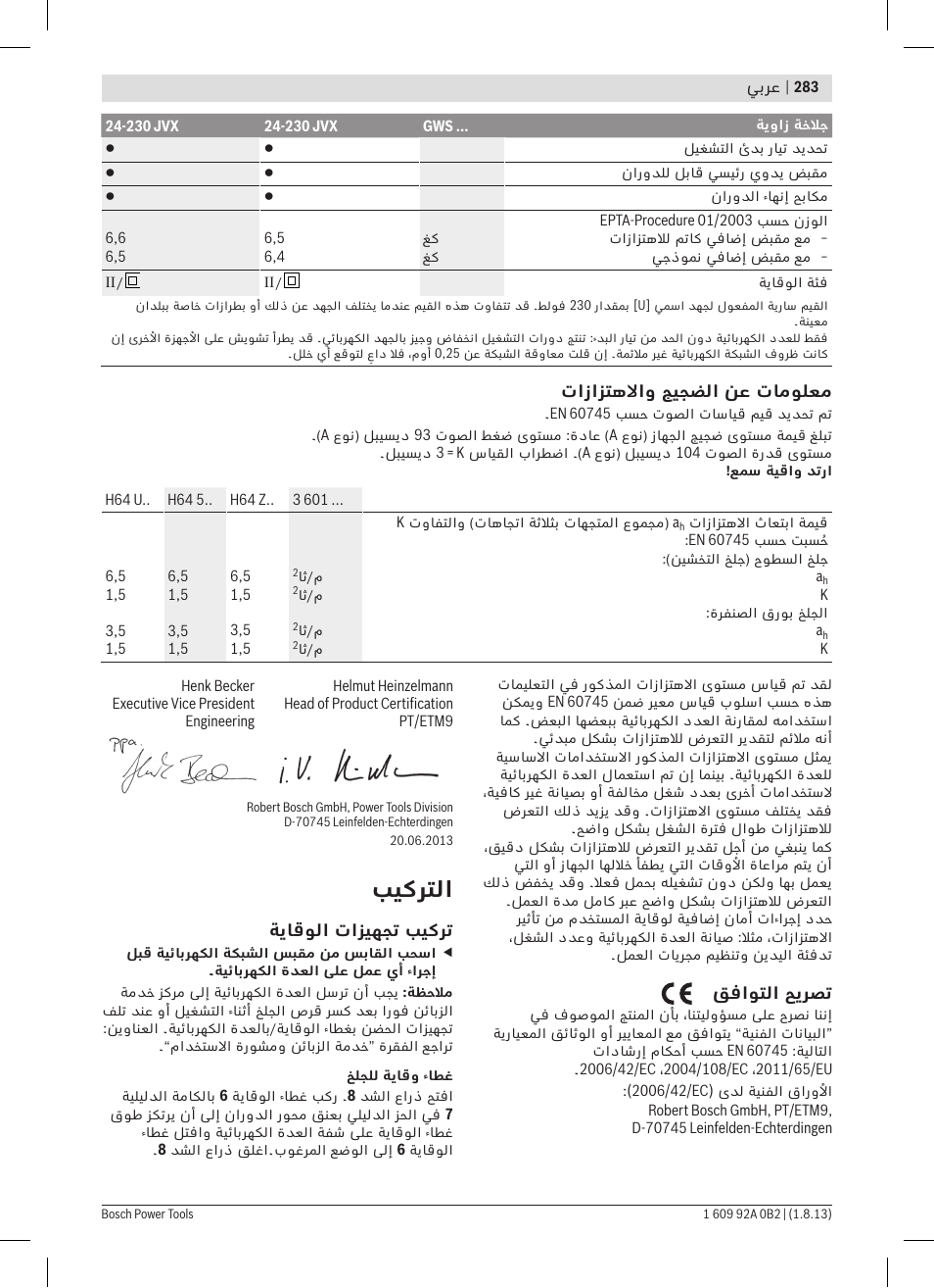 بيكرتلا | Bosch GWS 24-230 JVX Professional User Manual | Page 282 / 299