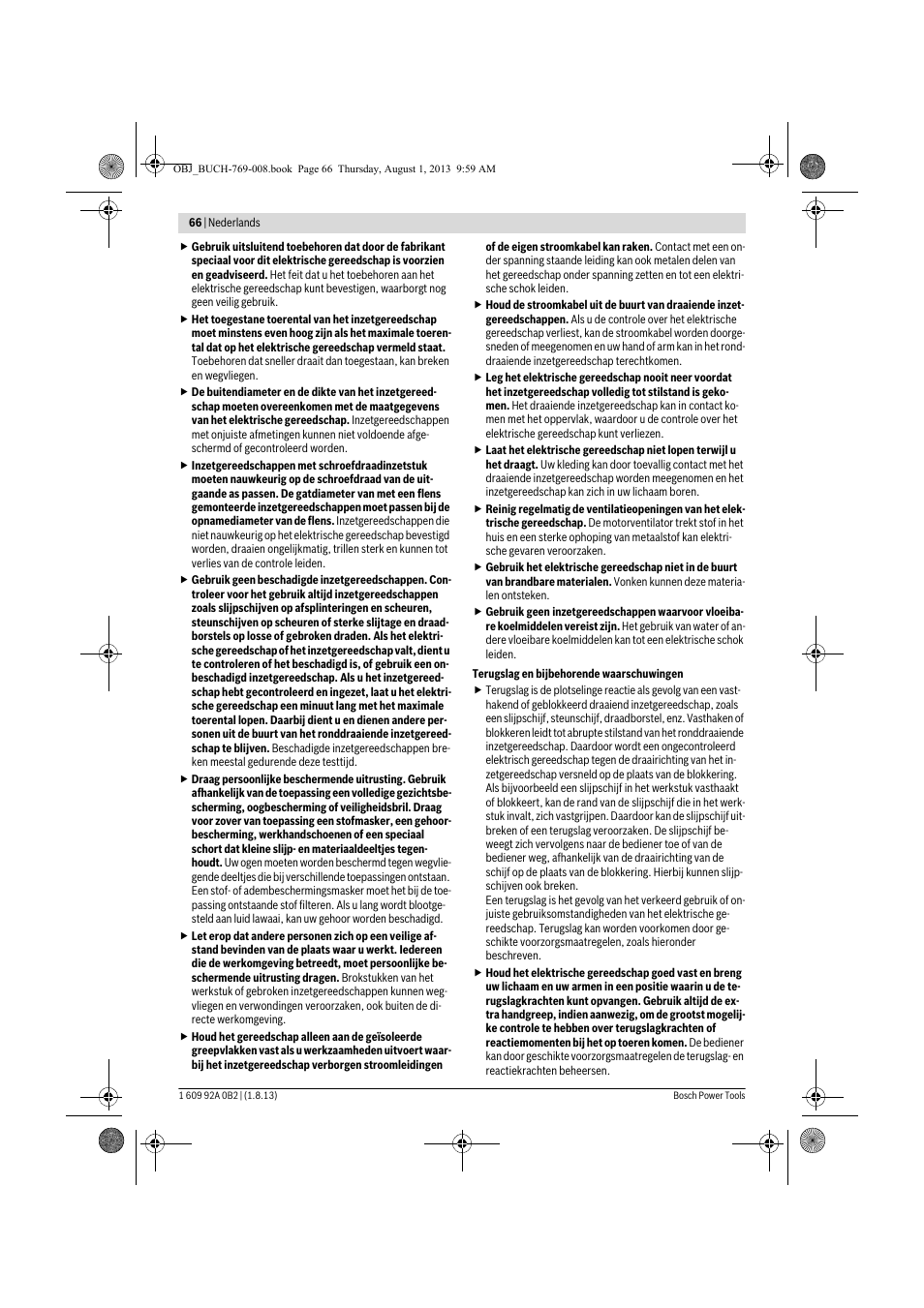 Bosch GWS 24-230 JVX Professional User Manual | Page 65 / 299