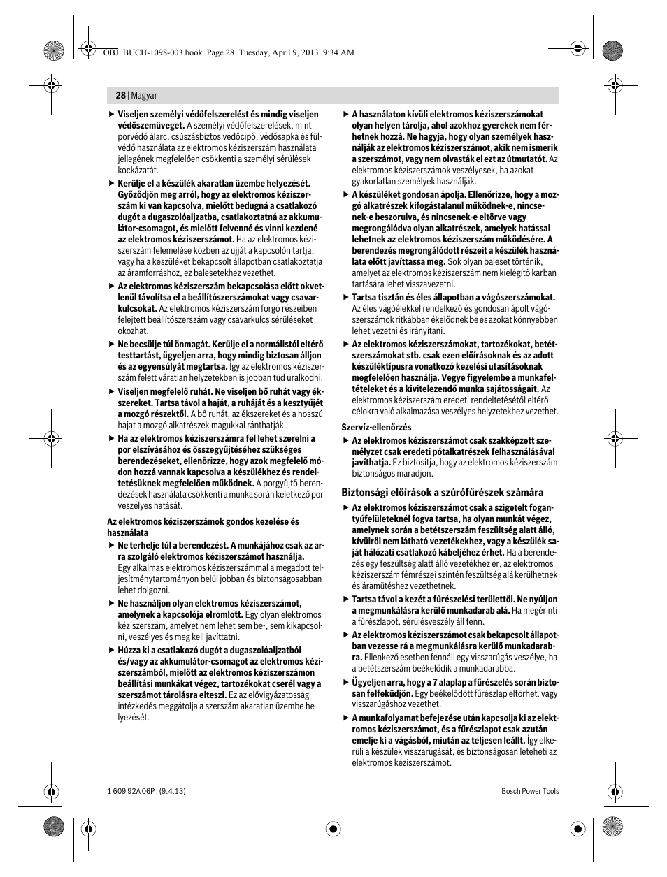 Bosch PST 900 PEL User Manual | Page 28 / 125