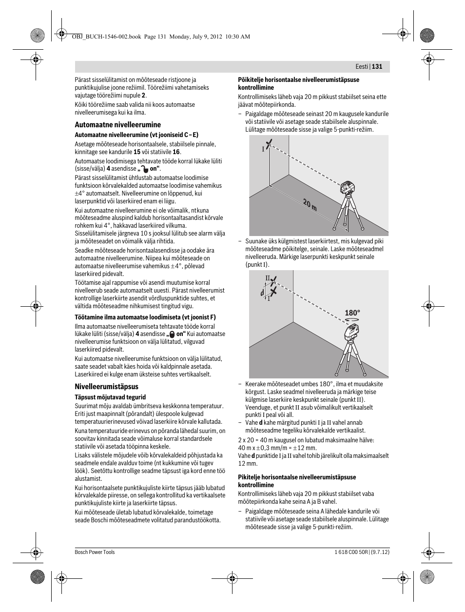 Bosch GCL 25 Professional User Manual | Page 131 / 190