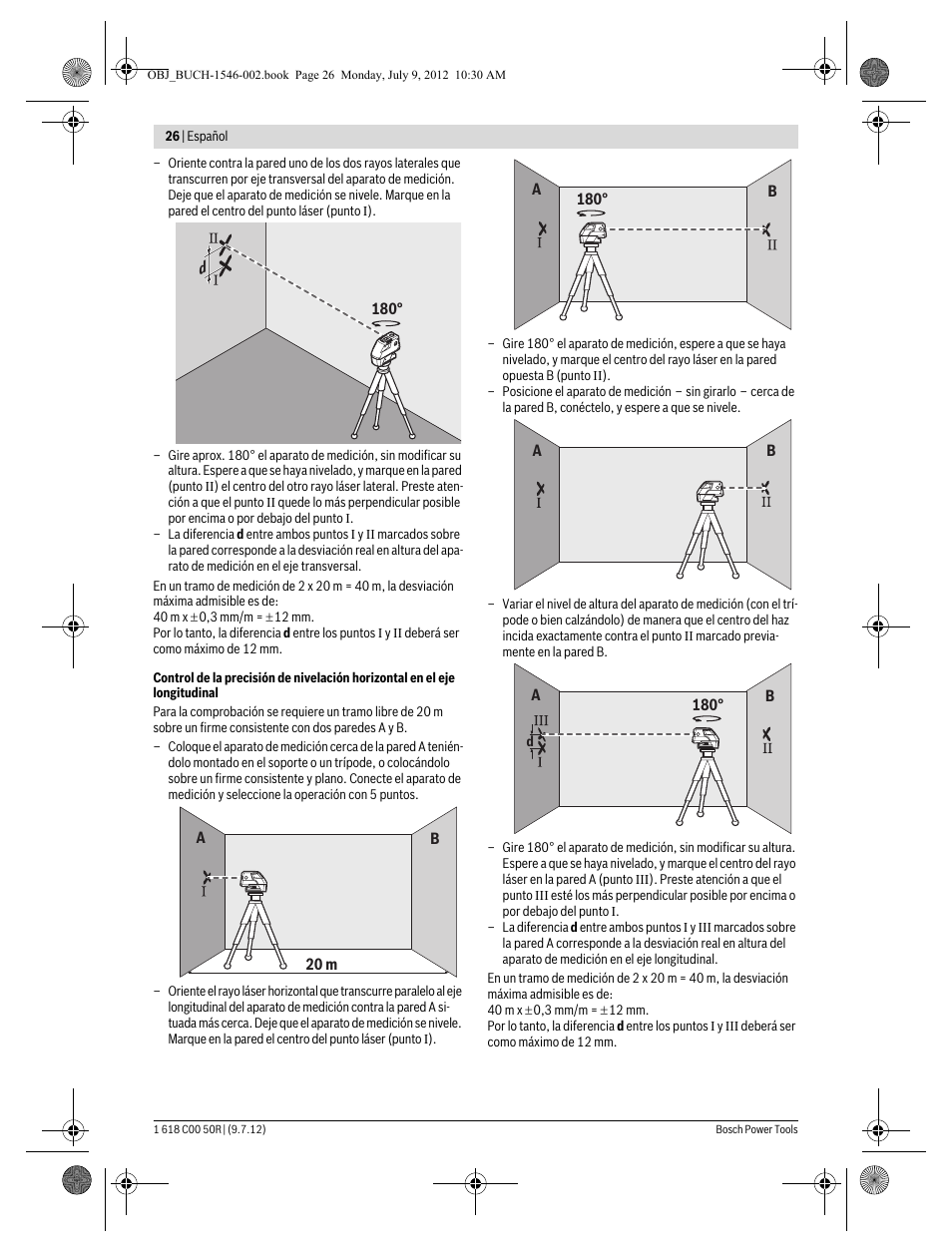 Bosch GCL 25 Professional User Manual | Page 26 / 190