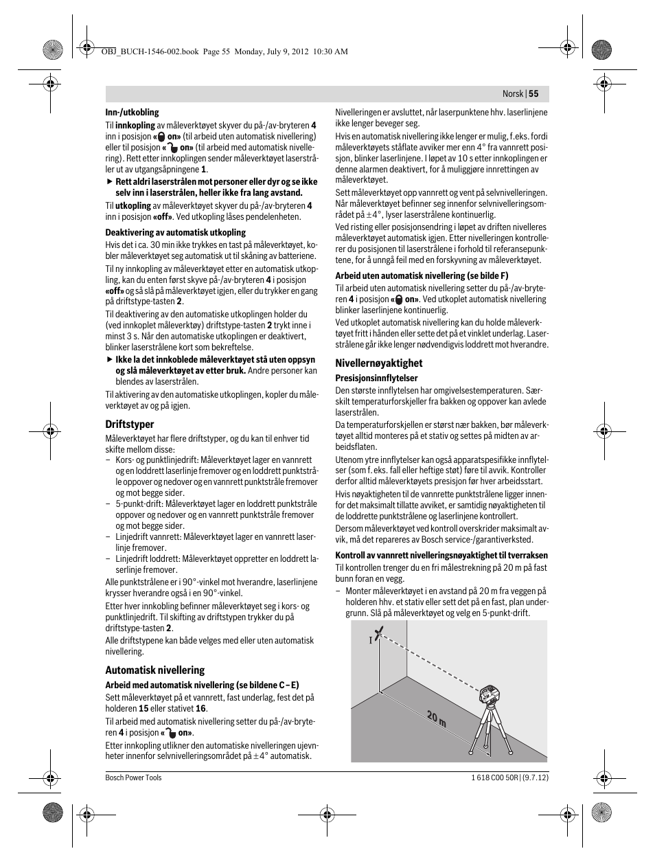 Bosch GCL 25 Professional User Manual | Page 55 / 190