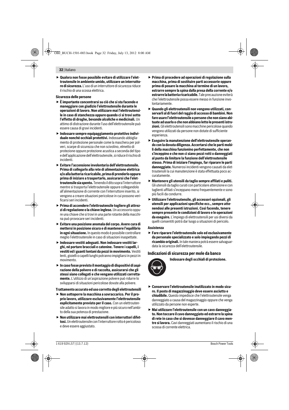 Bosch GBG 6 Professional User Manual | Page 32 / 150