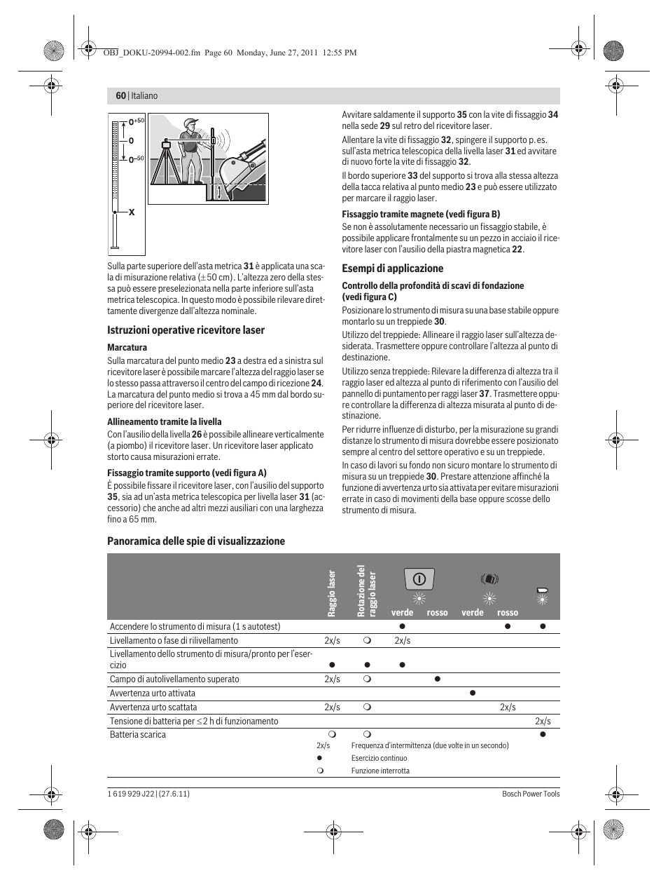 Bosch GRL 400 H Professional User Manual | Page 60 / 259