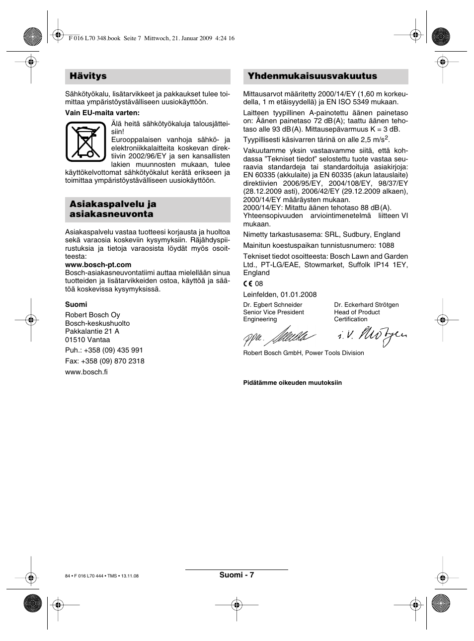 Bosch ART 23 Accutrim User Manual | Page 84 / 201