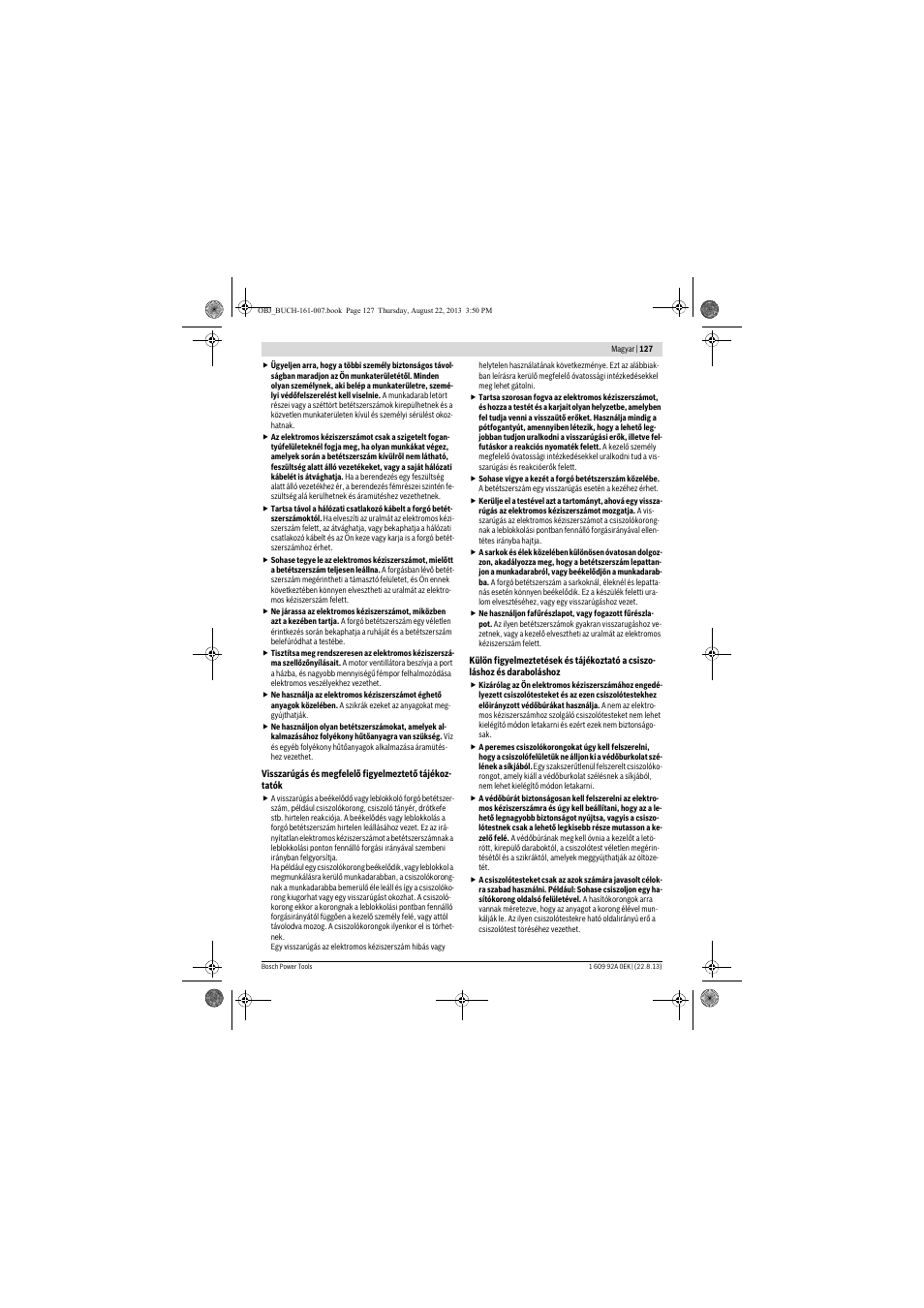 Bosch GWS 780 C Professional User Manual | Page 127 / 261