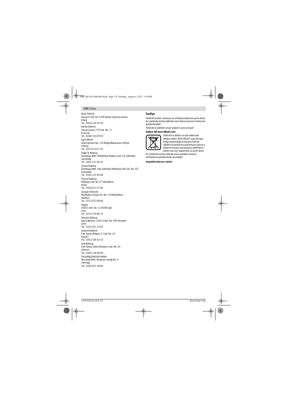 Bosch GCM 12 JL Professional User Manual | Page 178 / 384