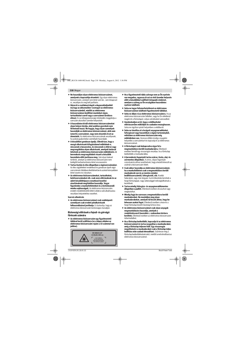 Bosch GCM 12 JL Professional User Manual | Page 218 / 384
