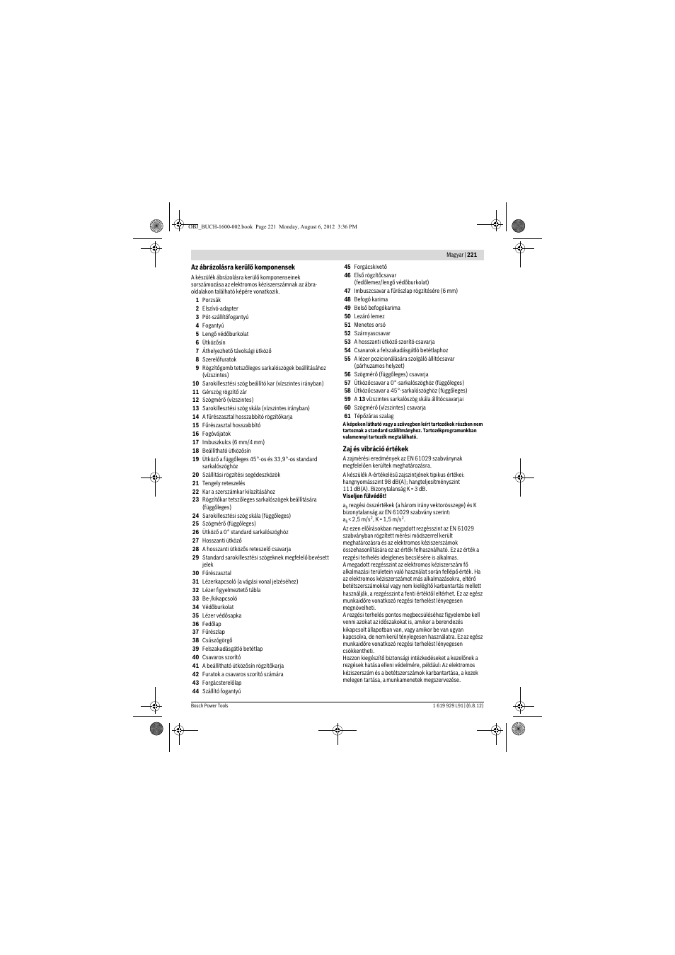 Bosch GCM 12 JL Professional User Manual | Page 221 / 384