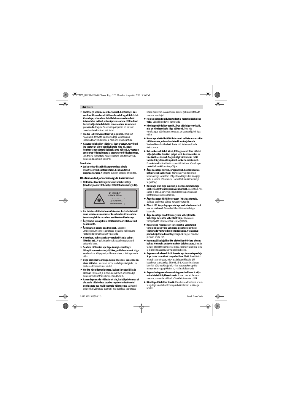 Bosch GCM 12 JL Professional User Manual | Page 322 / 384