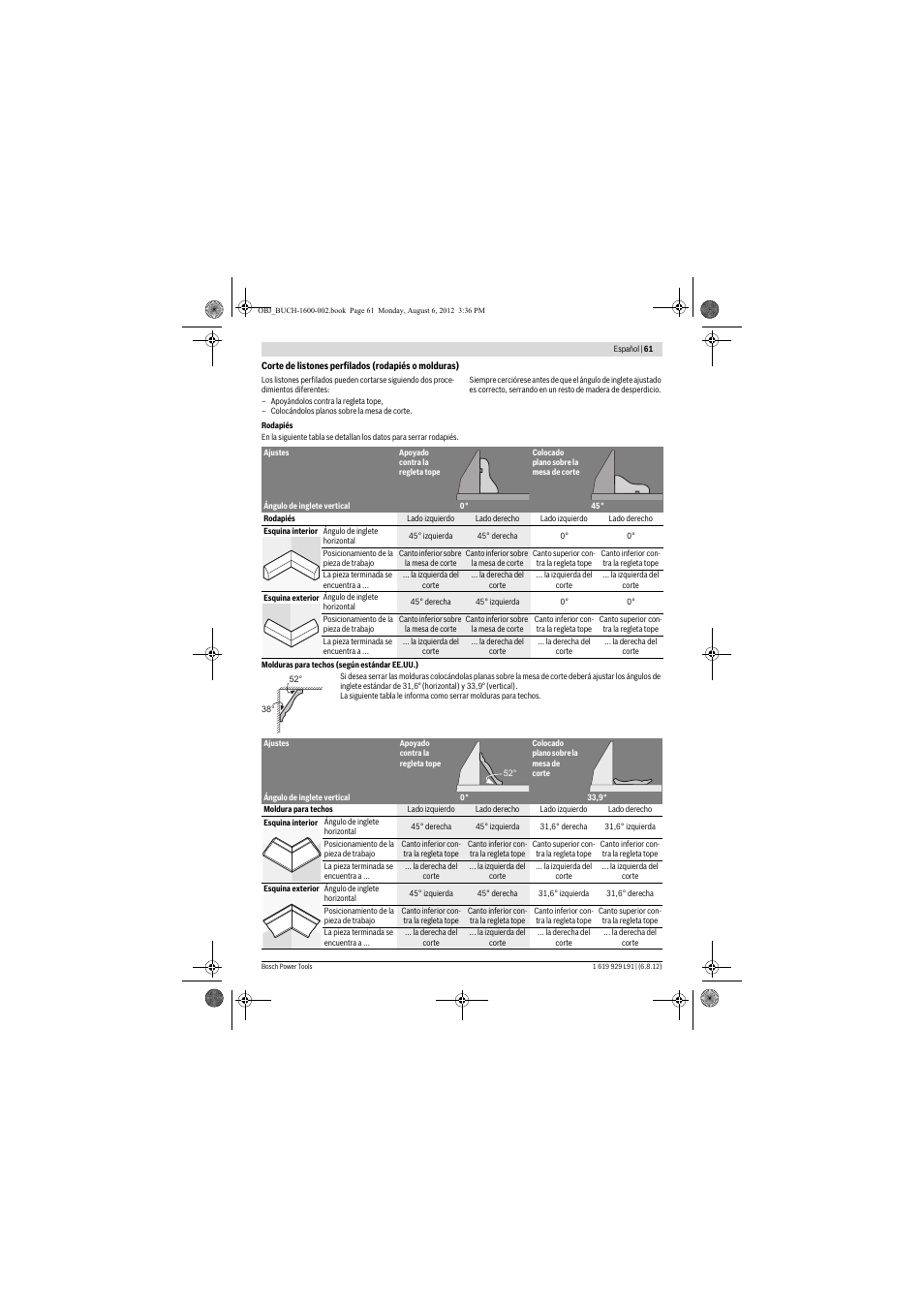 Bosch GCM 12 JL Professional User Manual | Page 61 / 384