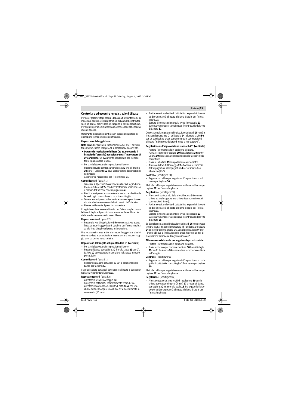 Bosch GCM 12 JL Professional User Manual | Page 89 / 384