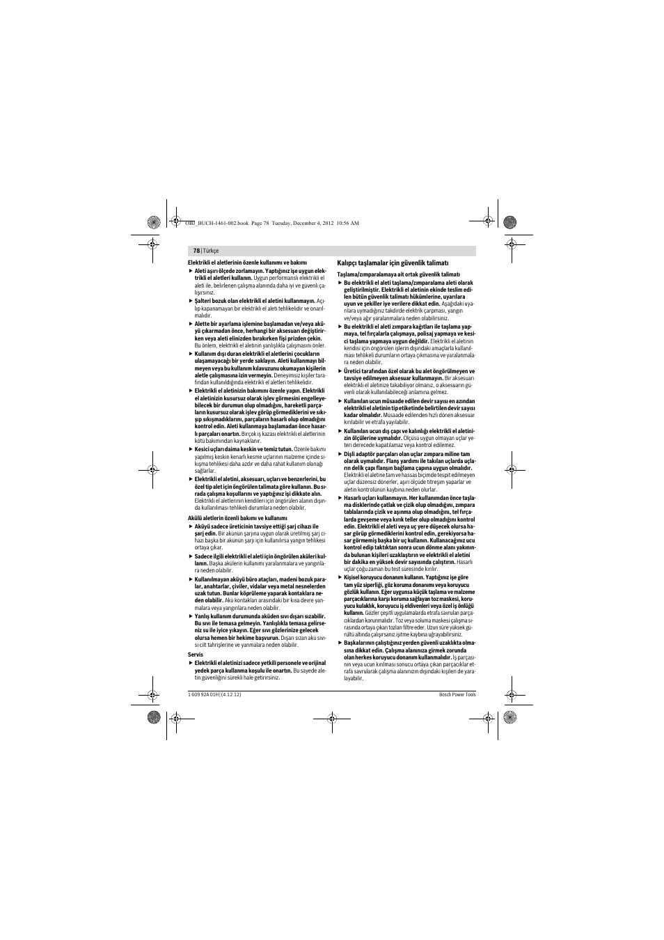 Bosch GGS 18 V-LI Professional User Manual | Page 78 / 189