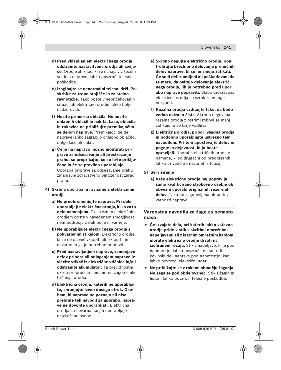Bosch GSG 300 Professional User Manual | Page 141 / 179