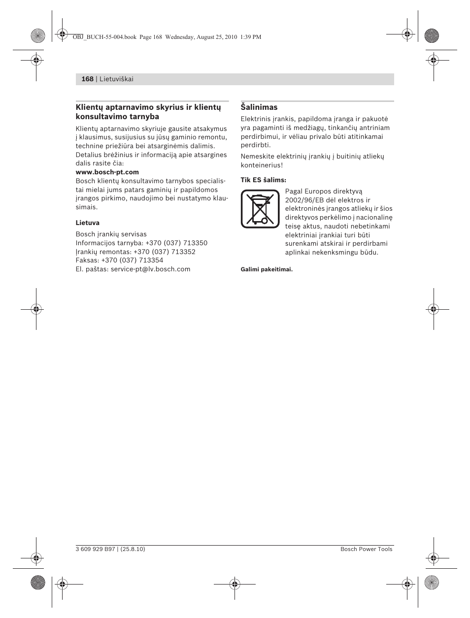 Bosch GSG 300 Professional User Manual | Page 168 / 179