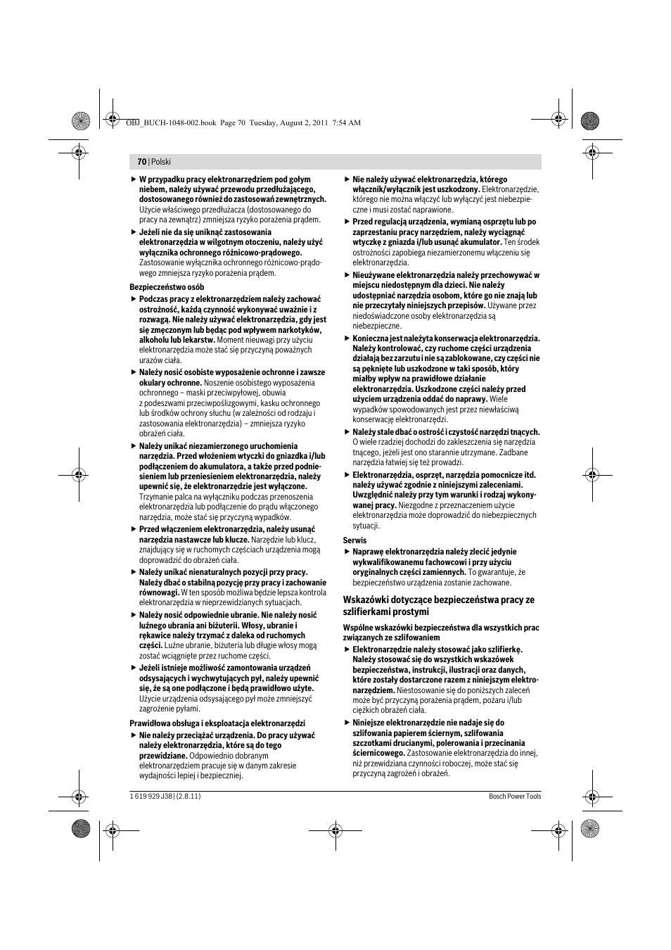 Bosch GGS 16 Professional User Manual | Page 70 / 153