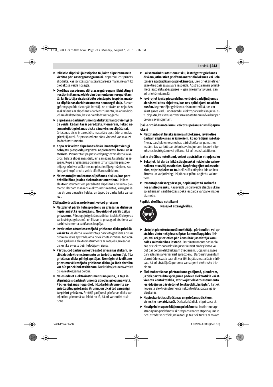 Bosch PWS 20-230 J User Manual | Page 243 / 267