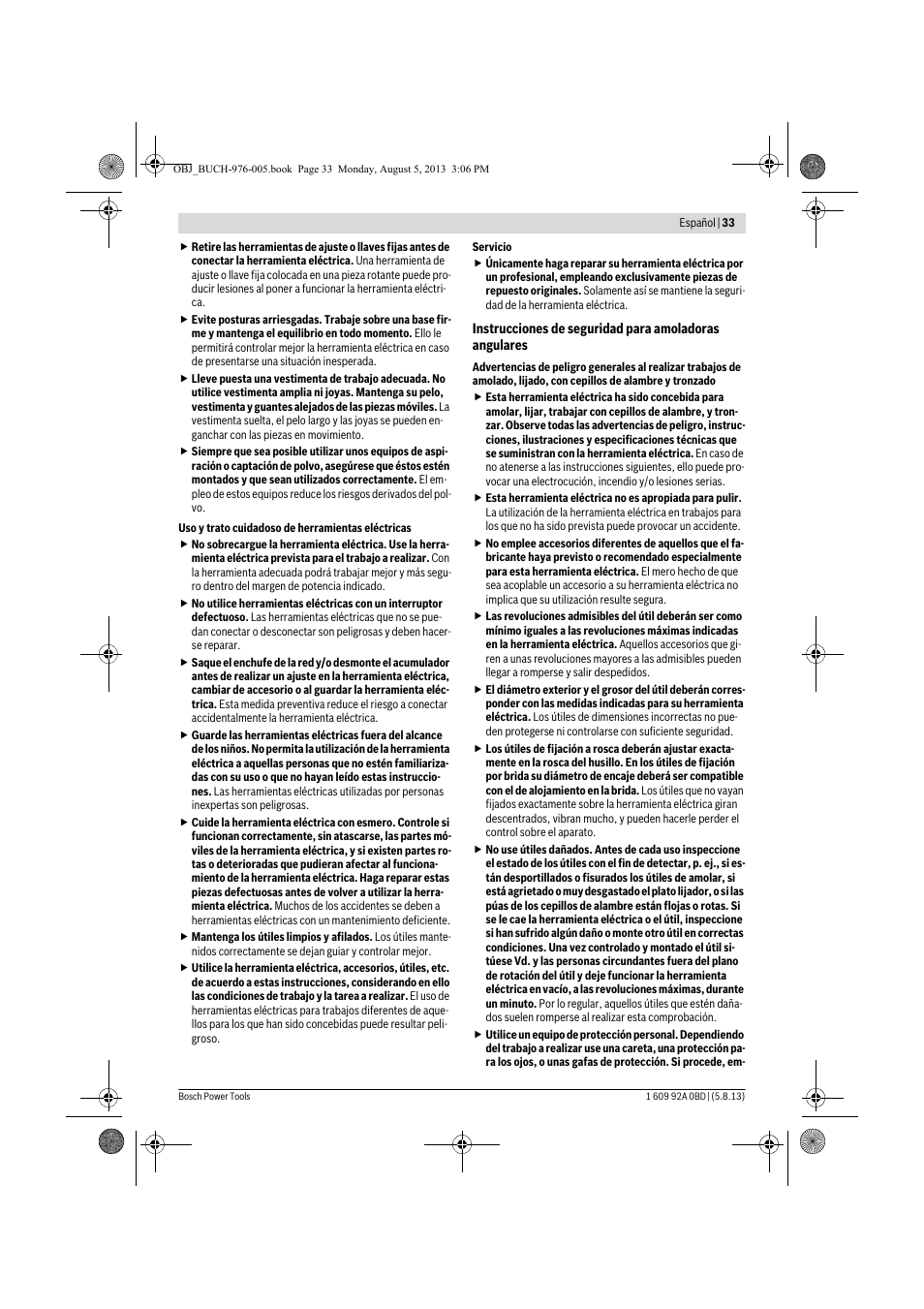 Bosch PWS 20-230 J User Manual | Page 33 / 267