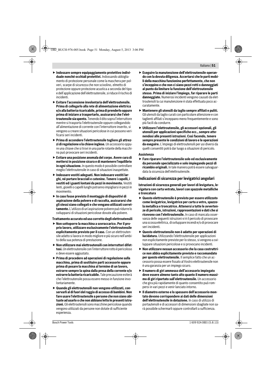 Bosch PWS 20-230 J User Manual | Page 51 / 267