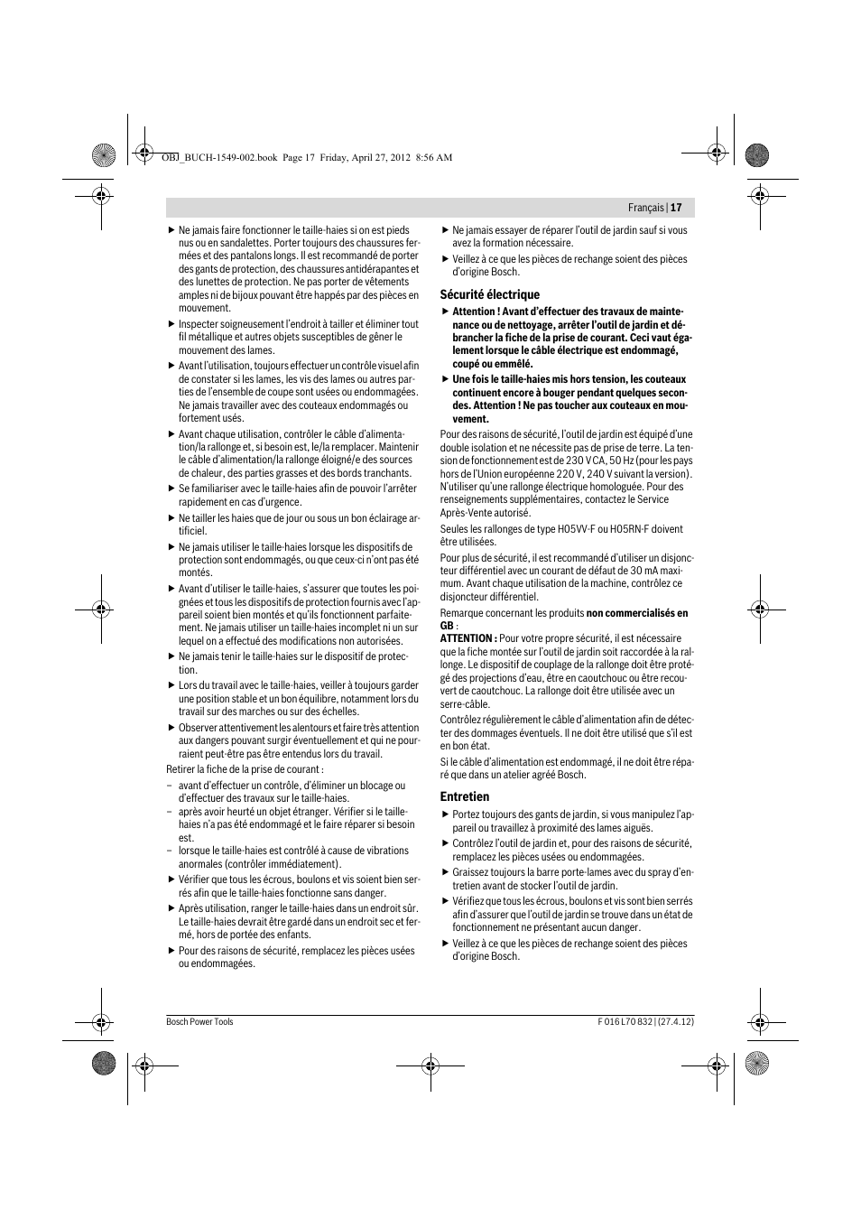 Bosch AHS 45-26 User Manual | Page 17 / 168