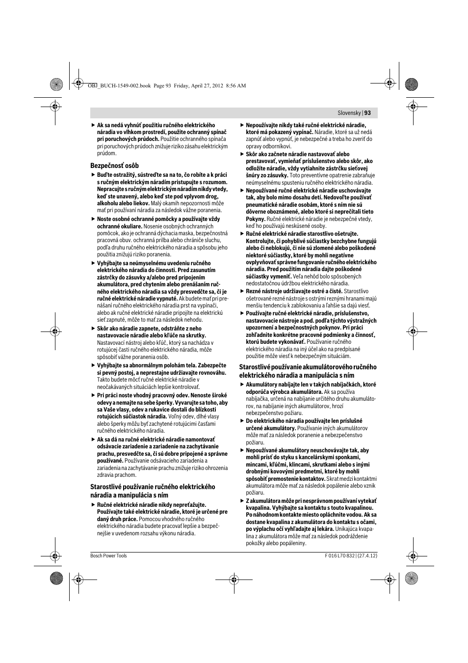 Bosch AHS 45-26 User Manual | Page 93 / 168