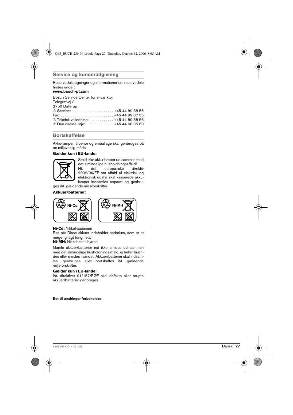 Bosch GLI 14,4 V Professional User Manual | Page 27 / 86