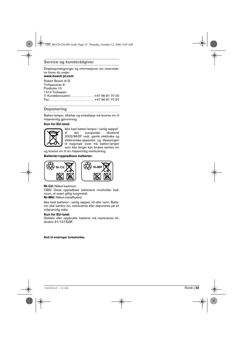 Bosch GLI 14,4 V Professional User Manual | Page 33 / 86