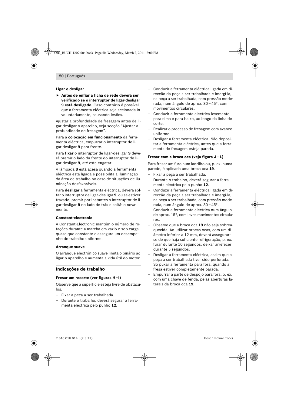 Bosch GTR 30 CE Professional User Manual | Page 50 / 256