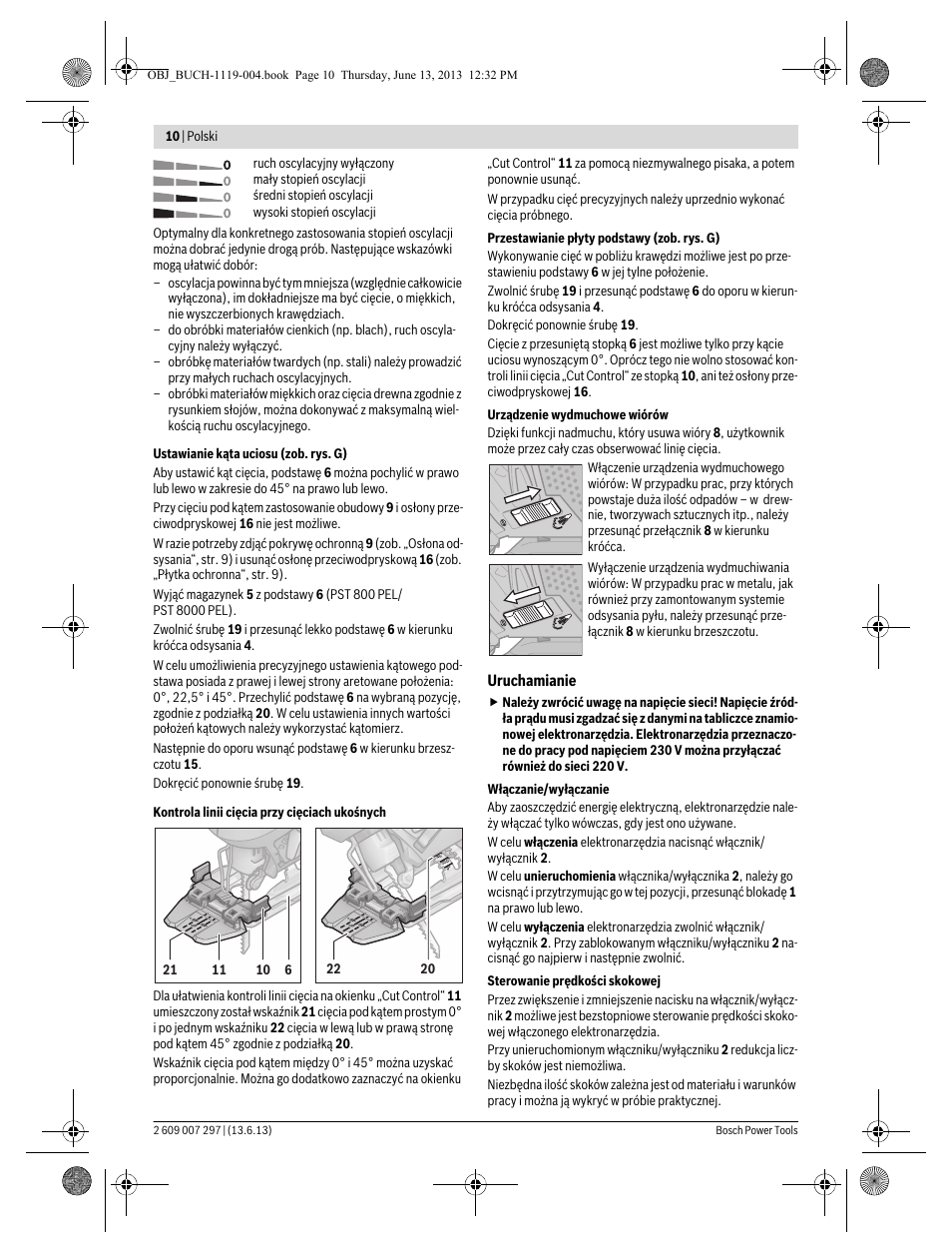 Bosch PST 750 PE User Manual | Page 10 / 103