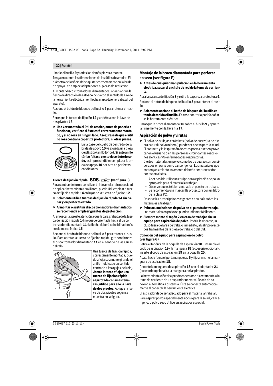 Bosch GCT 115 Professional User Manual | Page 32 / 205