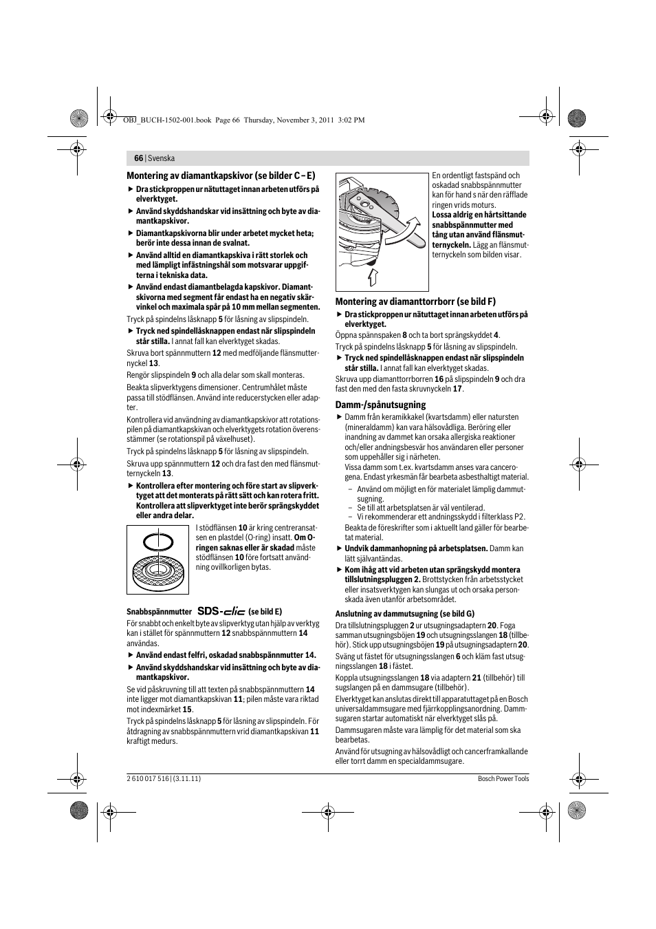 Bosch GCT 115 Professional User Manual | Page 66 / 205