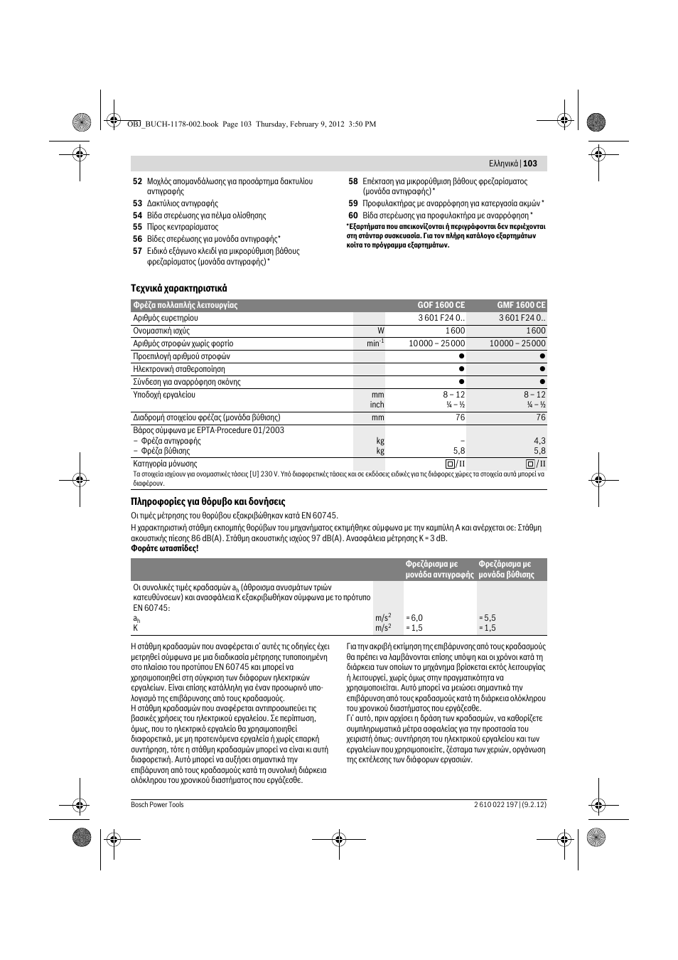Bosch GMF 1600 CE Professional User Manual | Page 103 / 255
