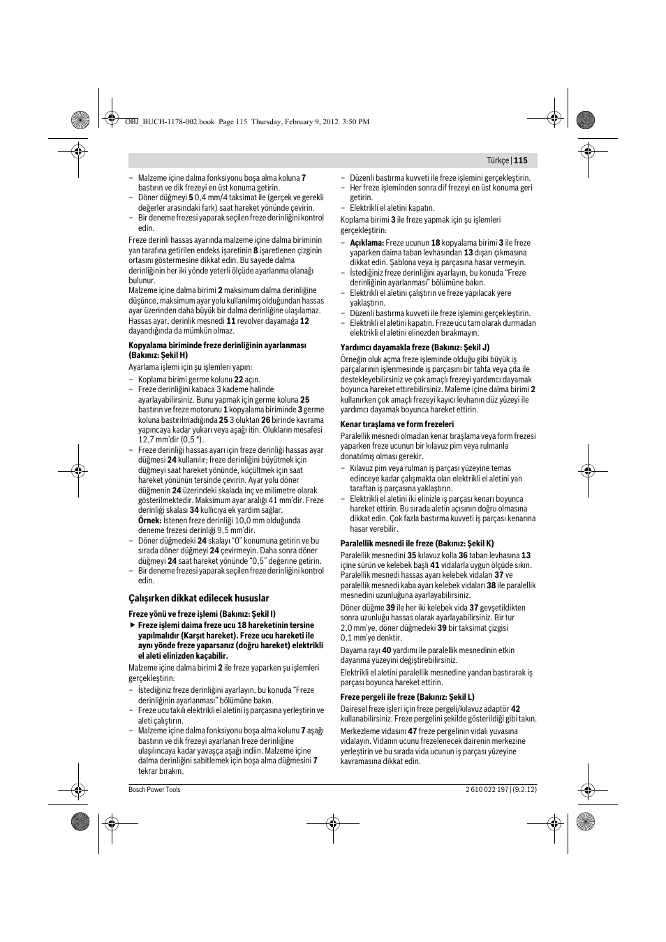 Bosch GMF 1600 CE Professional User Manual | Page 115 / 255