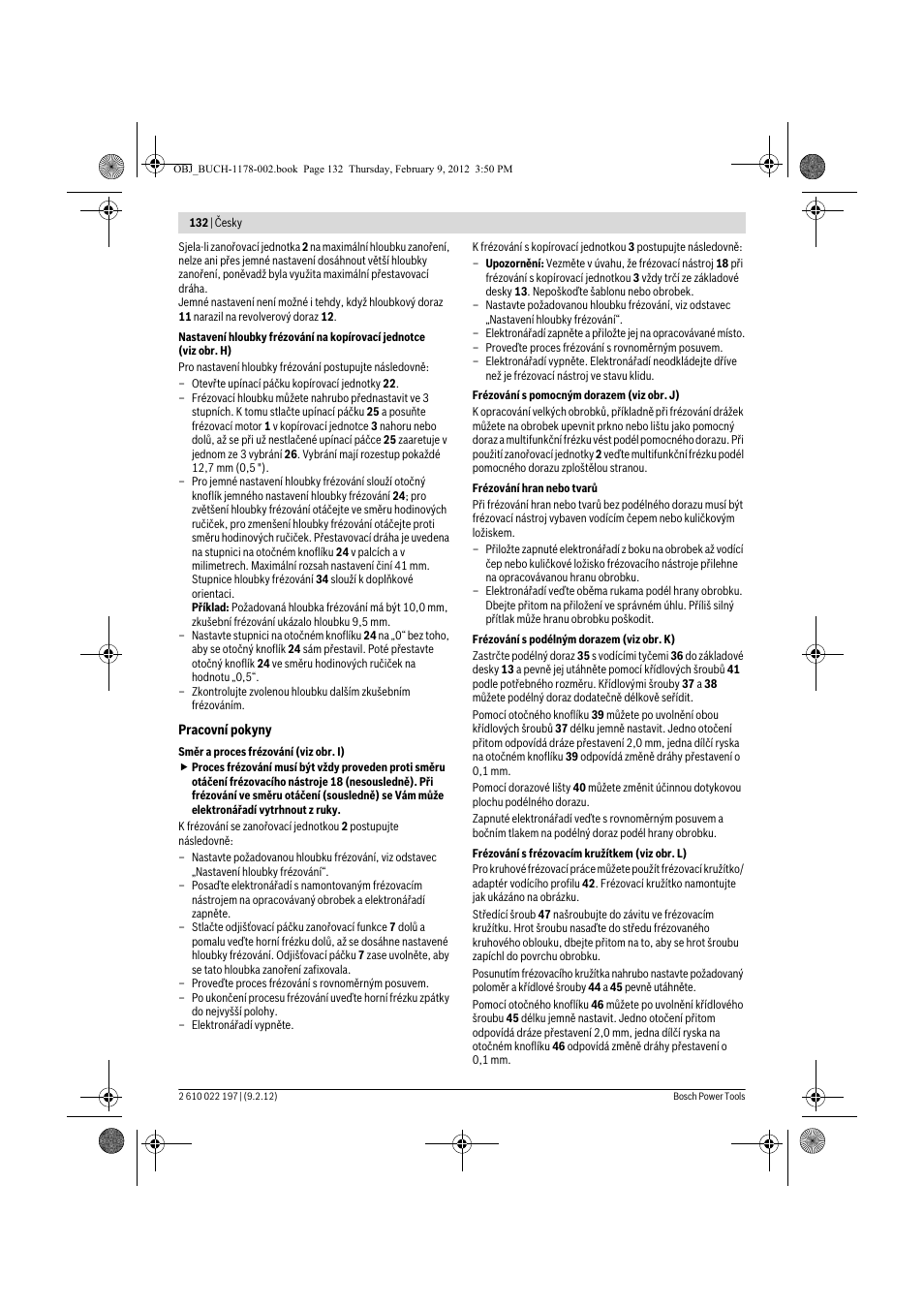 Bosch GMF 1600 CE Professional User Manual | Page 132 / 255